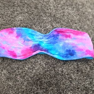 Pink Bandeau Bralette